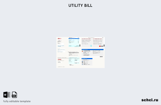 цифровая загрузка США Xfinity счета за коммунальные услуги, слова, страницы, в 5